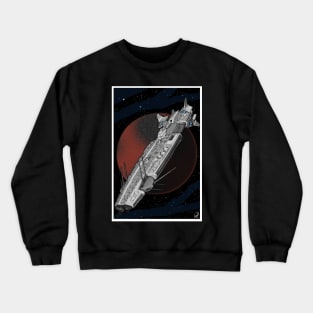 Magister Mundi Spaceship Crewneck Sweatshirt